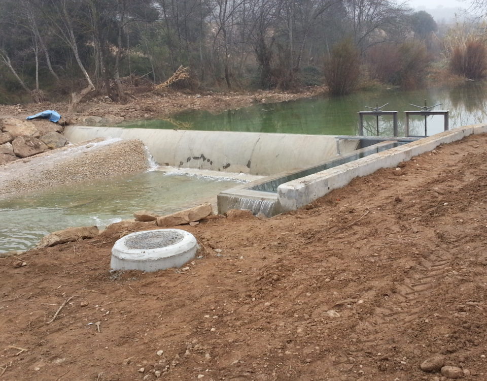 Proyecto de mejora de la captación de agua en Arens de LLedo. Teruel