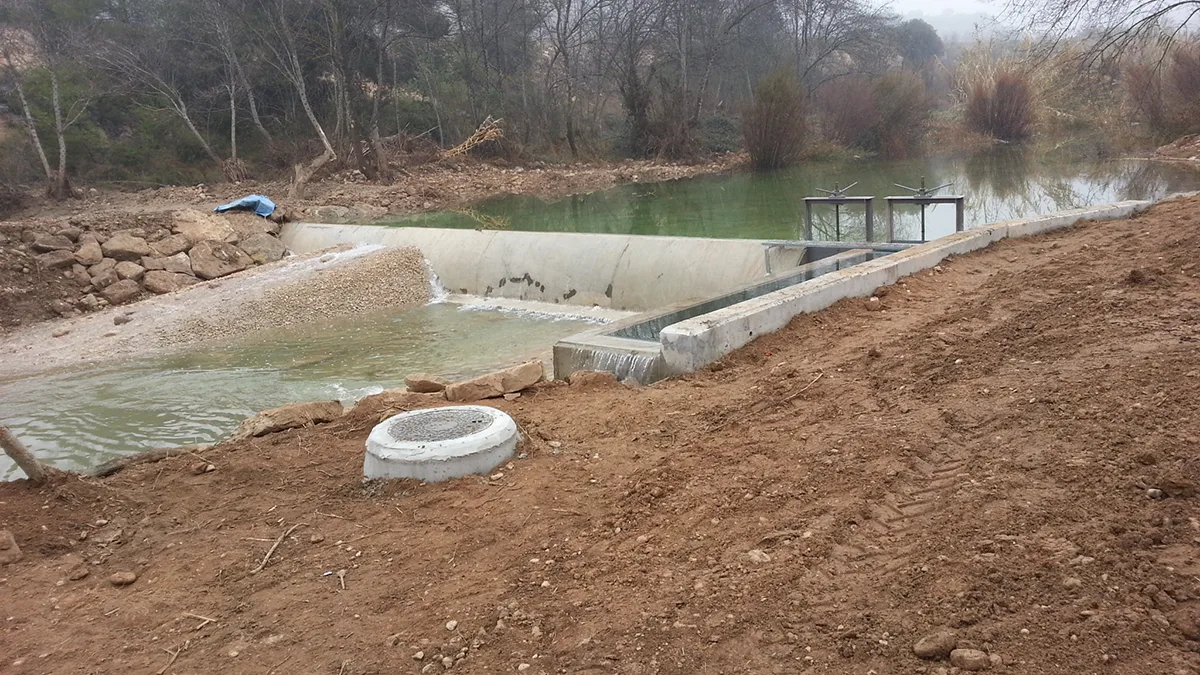 12.project to improve water catchment in arens de lledo. teruel.